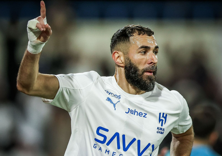Karim Benzema debuta con HAT-TRICK en el Al Hilal