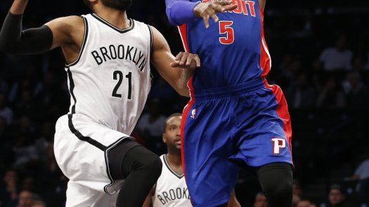 Drummond destaca en victoria de Pistons en Brooklyn