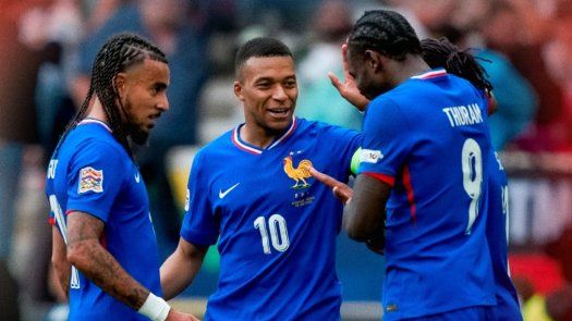 UEFA Nations League: Kylian Mbappé comanda triunfo de Francia sobre Alemania