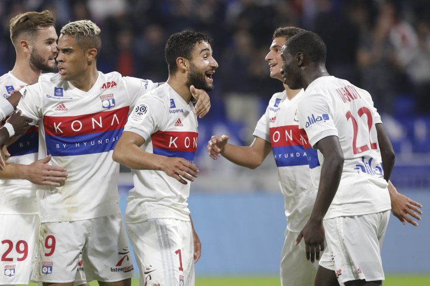Con gol tardío, Fekir da triunfo a Lyon sobre Mónaco