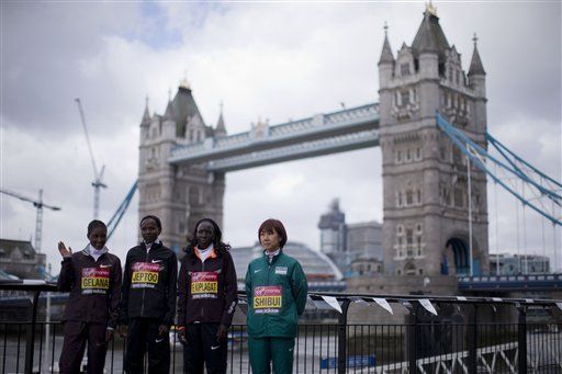 Seguridad olí­mpica para maratón de Londres