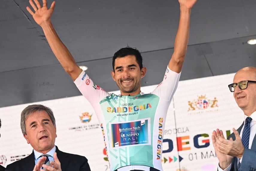 Giro di Sardegna 2026: Roberto González se destaca en Italia