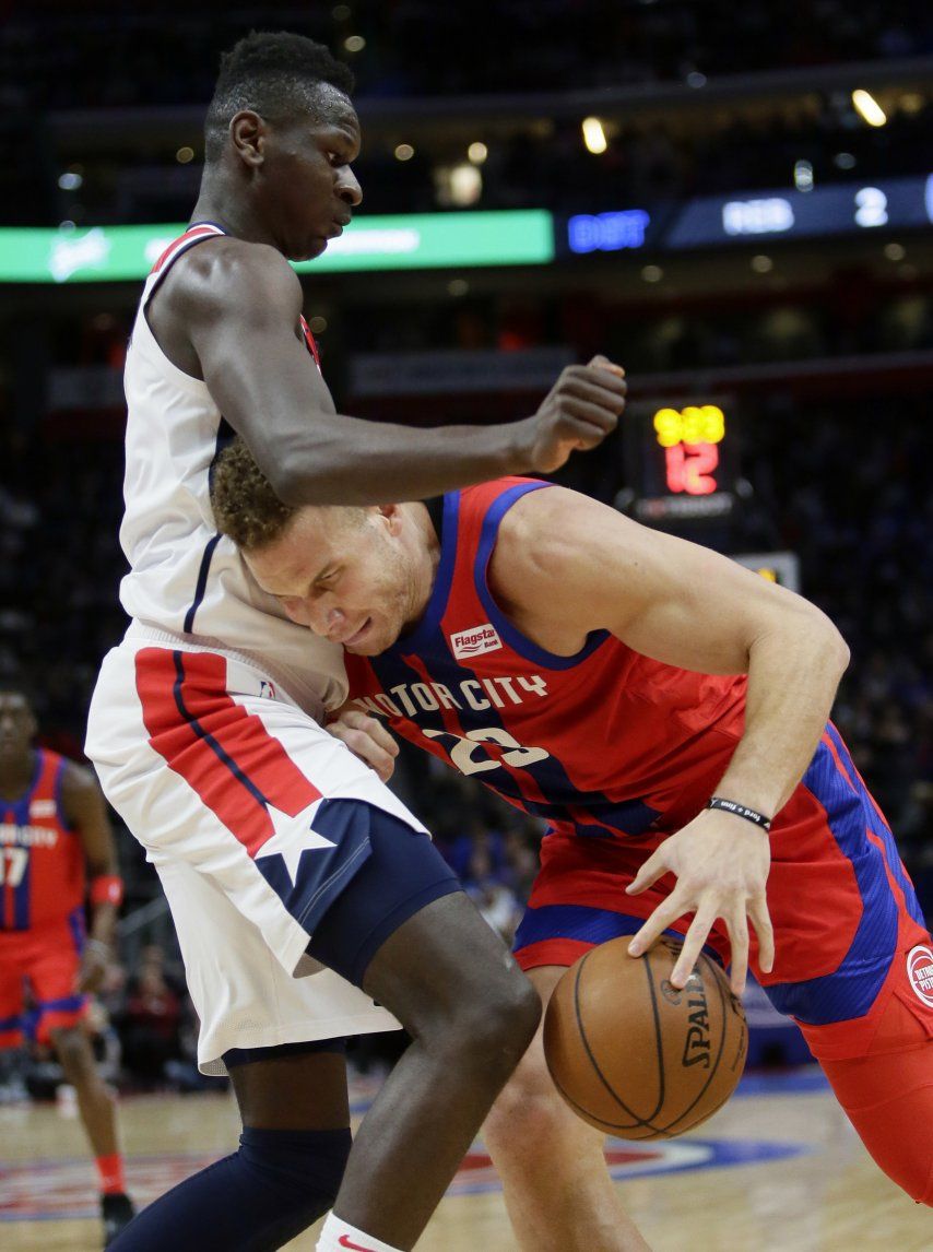 Griffin logra ‘doble doble’; Pistons aplastan a Wizards