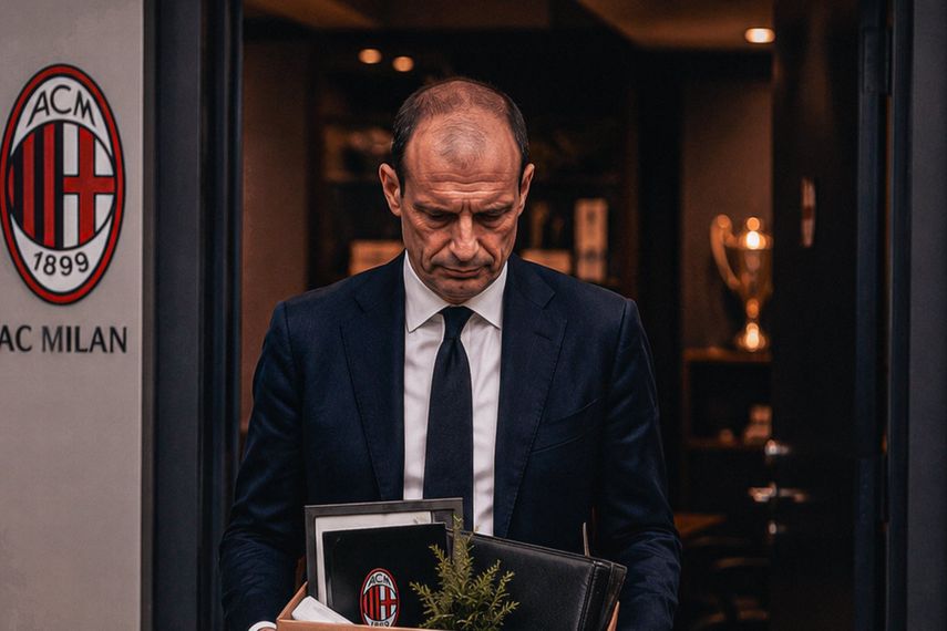 El AC Milan despide a Massimiliano Allegri tras el adiós a la Champions