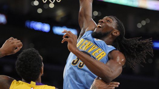 Faried y Nuggets impiden la 1ra victoria de Lakers en liga