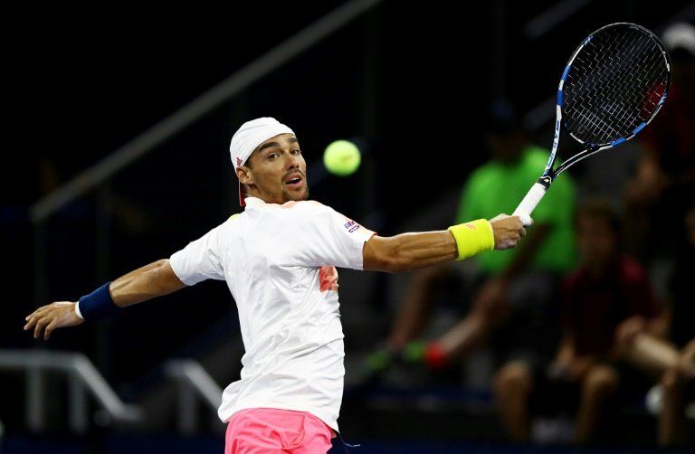 El italiano Fabio Fognini supera la primera ronda en Shenzhen