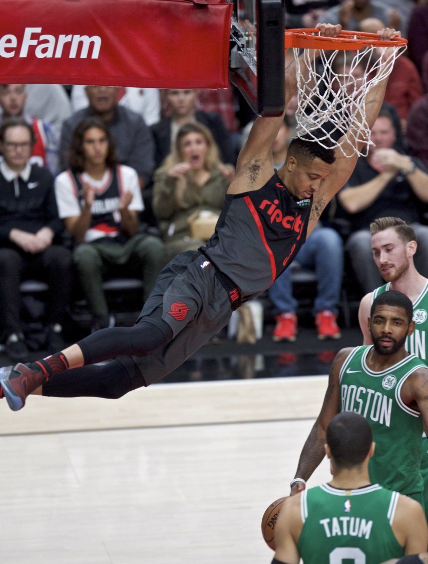 Blazers hilvana su cuarto triunfo al vencer 100-94 a Celtics