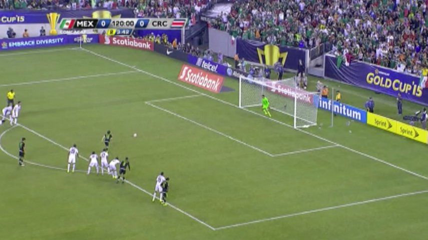 México vence a Costa Rica  y avanza a semis de Copa de Oro