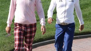 Villegas a 3 golpes de los lí­deres en torneo en Qatar