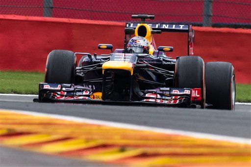 Vettel el más veloz en prácticas de GP de Bélgica
