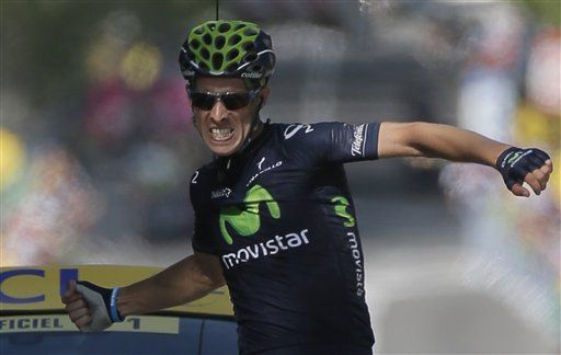 Rui Costa gana 16ta etapa del Tour