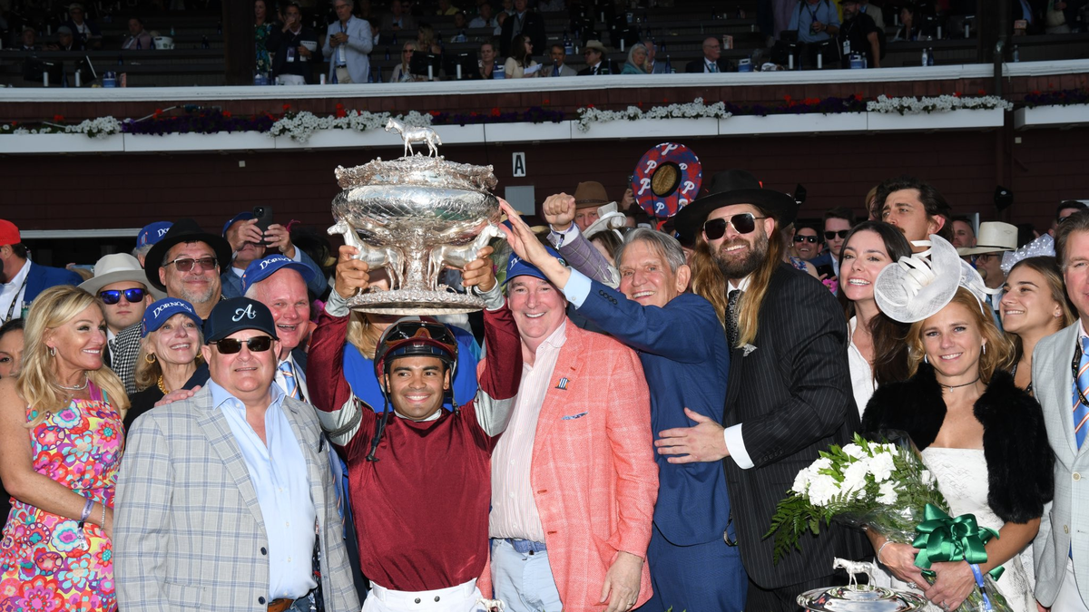 Luis Sáez conquistó el Belmont Stakes con Dornoch, ejemplar de un ex ...