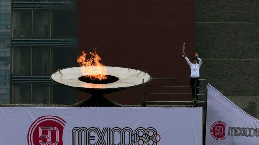 México recuerda inauguración de los Juegos Olímpicos de 1968