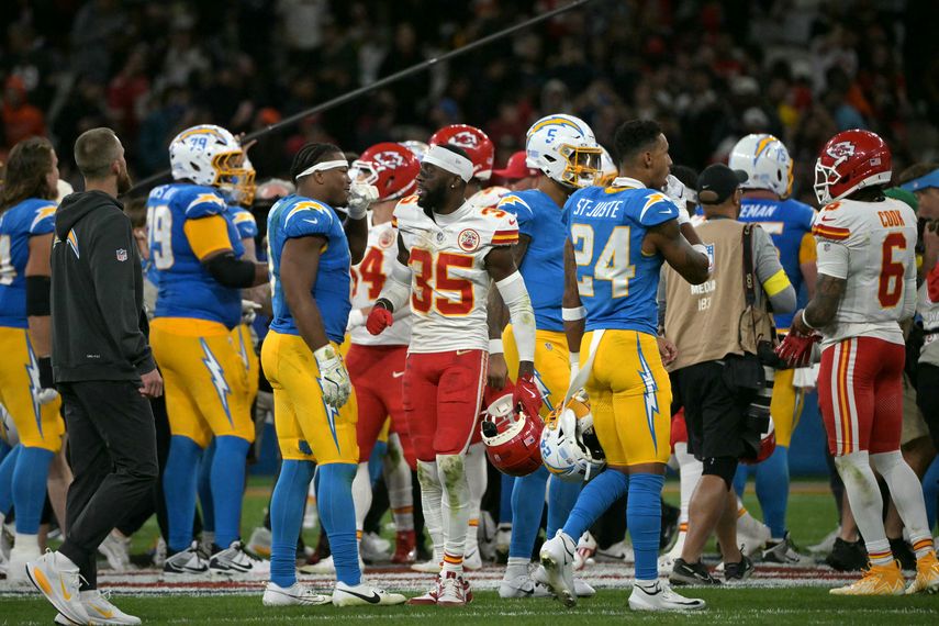 &nbsp;Los Chargers vencen a los Chiefs en Brasil
