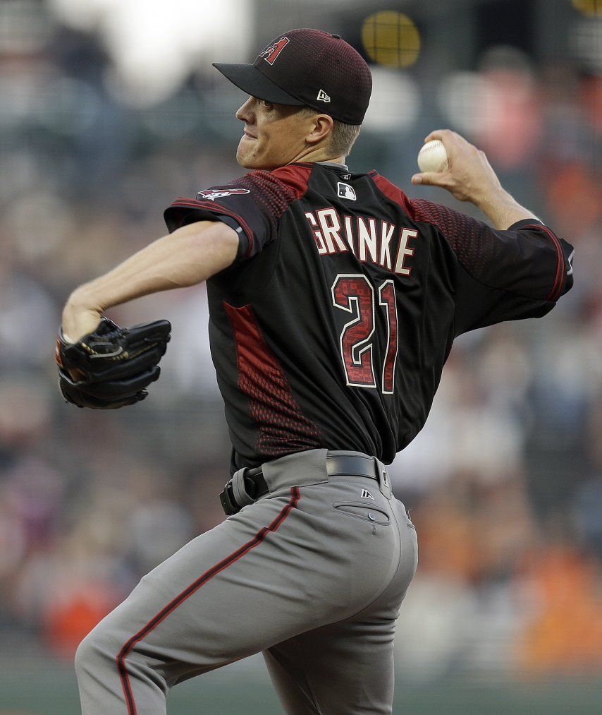 Greinke gana, Goldschmidt jonronea y Arizona vence Gigantes