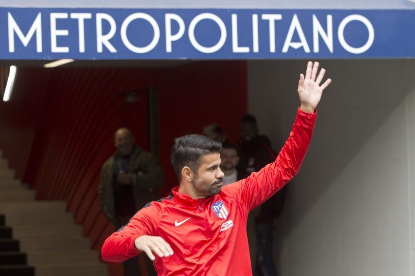 Diego Costa, ansioso por jugar de nuevo con Atlético