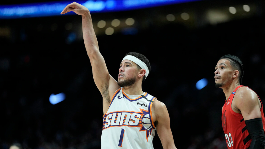 NBA: Devin Booker acuerda una extensión de 2 años con los Suns.