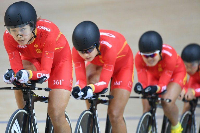 China se corona campeón olímpico de velocidad por equipos femenino en Rio-2016
