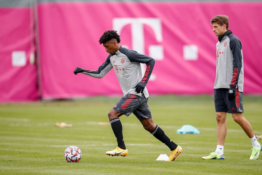 Kingsley Coman vuele a los entrenamientos del Bayern tras su operación de corazón