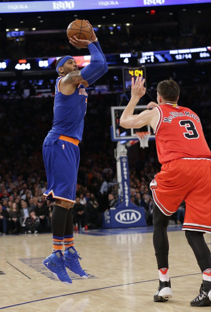 Anthony comanda nueva victoria de Knicks ante Bulls