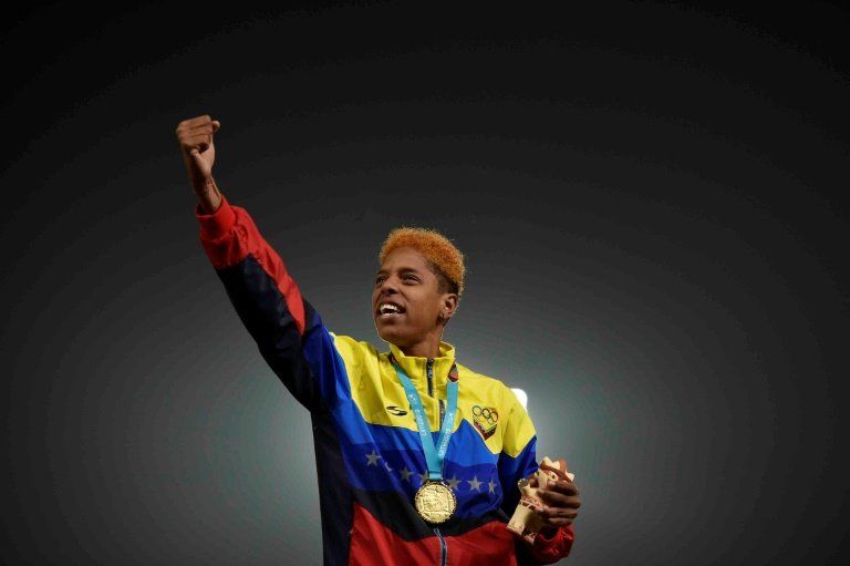 Venezolana Rojas logra oro y récord panamericano en salto triple