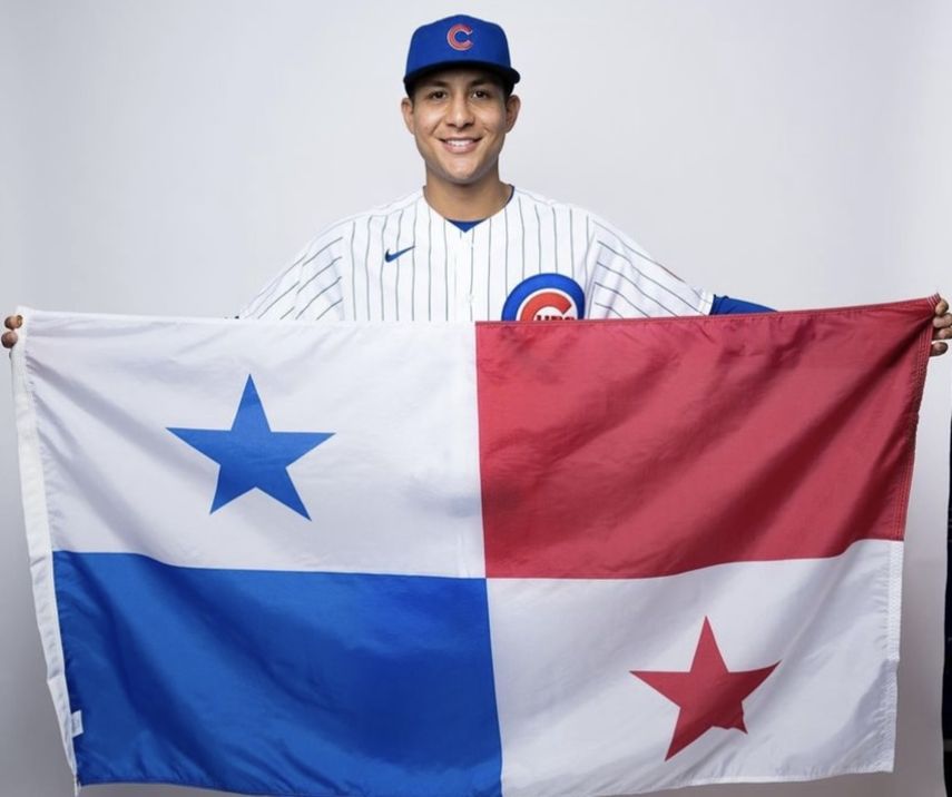 Miguel Amaya conecta su primer imparable en las Grandes Ligas