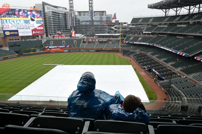 Lluvia impide el último de la serie entre Mets y Bravos