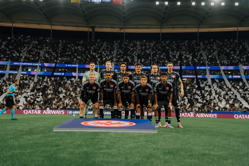 Champions League: Eintracht Frankfurt y Sporting de Lisboa se estrenaron con goleada