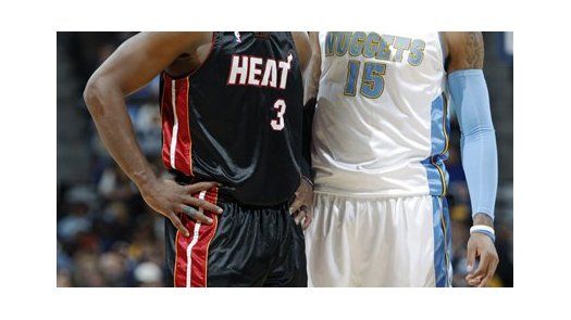 NBA: Nuggets 114, Heat 96; Anthony anota 22 puntos