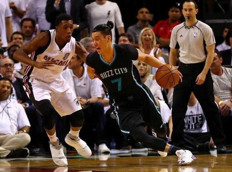 Charlote a un paso de vencer a Miami en playoffs de la NBA