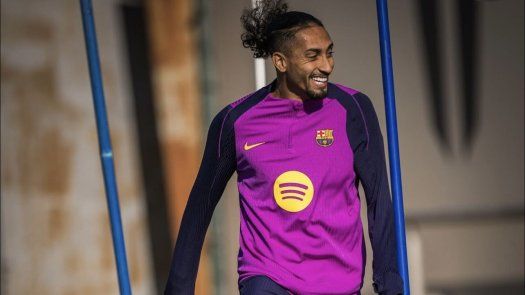 Raphinha vuelve a los trabajos con el FC Barcelona Raphinha vuelve a los trabajos con el FC Barcelona