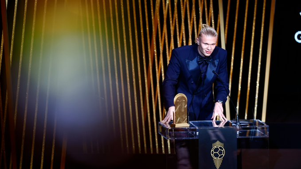 Balón de Oro 2023: Erling Haaland es el ganador del Trofeo Gerd Muller