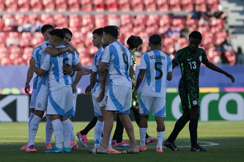 Mundial Sub-20: Argentina vence a Nigeria y se mete en cuartos de final