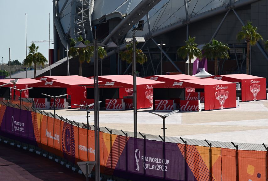 Qatar 2022: Prohibida la venta de alcohol alrededor de los estadios Foto: AFP