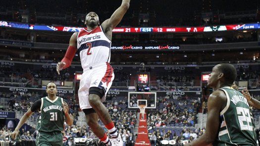 Con 19 de Wall, Wizards vencen a Bucks
