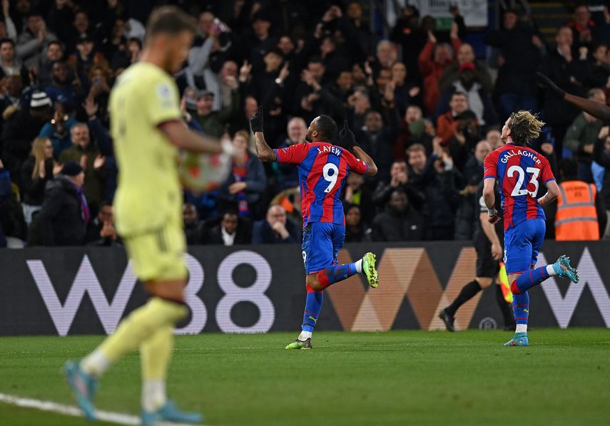 Premier League: El Arsenal de Arteta cayó ante el Crystal Palace