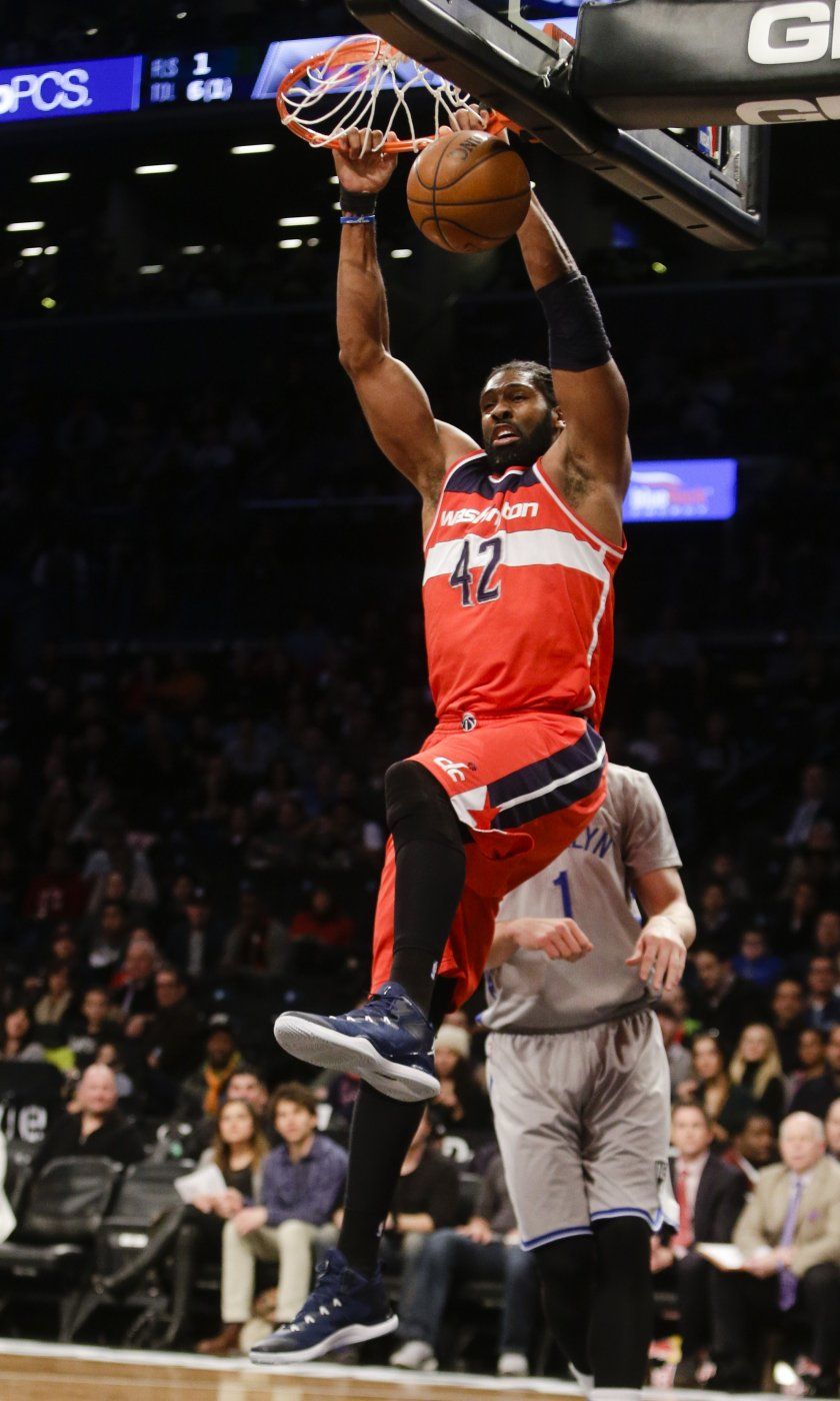 Nené y Wizards se recuperan y vencen a los Nets