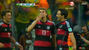 Alemania humilla 7-1 a Brasil y avanza a la final