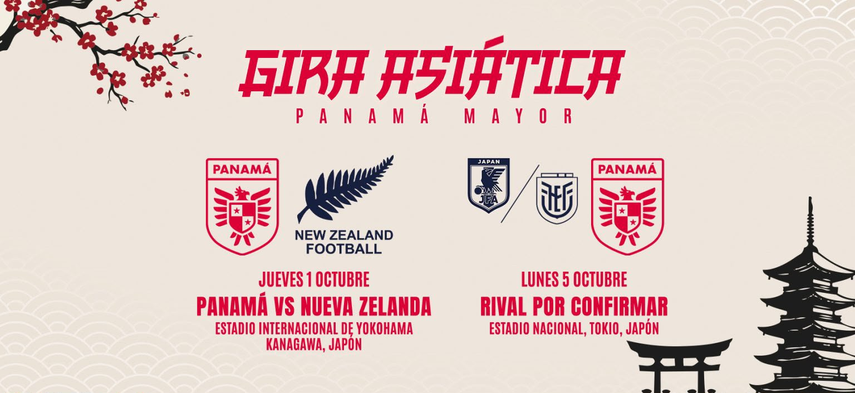 FPF confirma gira asiática para la Selección de Panamá