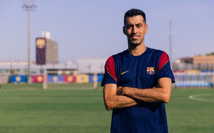Sergio Busquets inicia su carrera en los banquillos como asistente en el Barcelona B