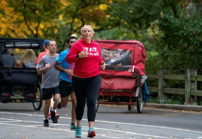 ¿Demasiado gorda para correr? Nunca, dice una corredora de la maratón de NYC