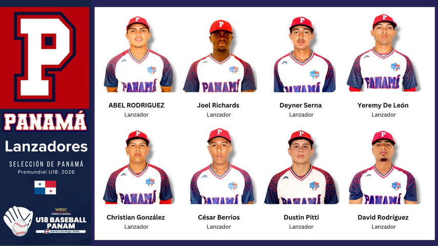Premundial de Béisbol U18: Panamá presenta roster para buscar boleto al Mundial