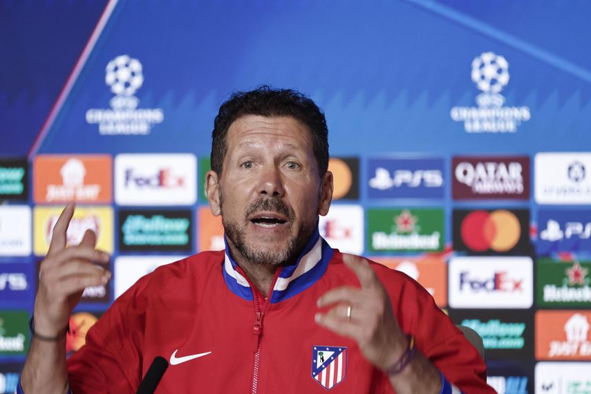 Diego Simeone convencido de lo que necesita el Atlético de Madrid para clasificar