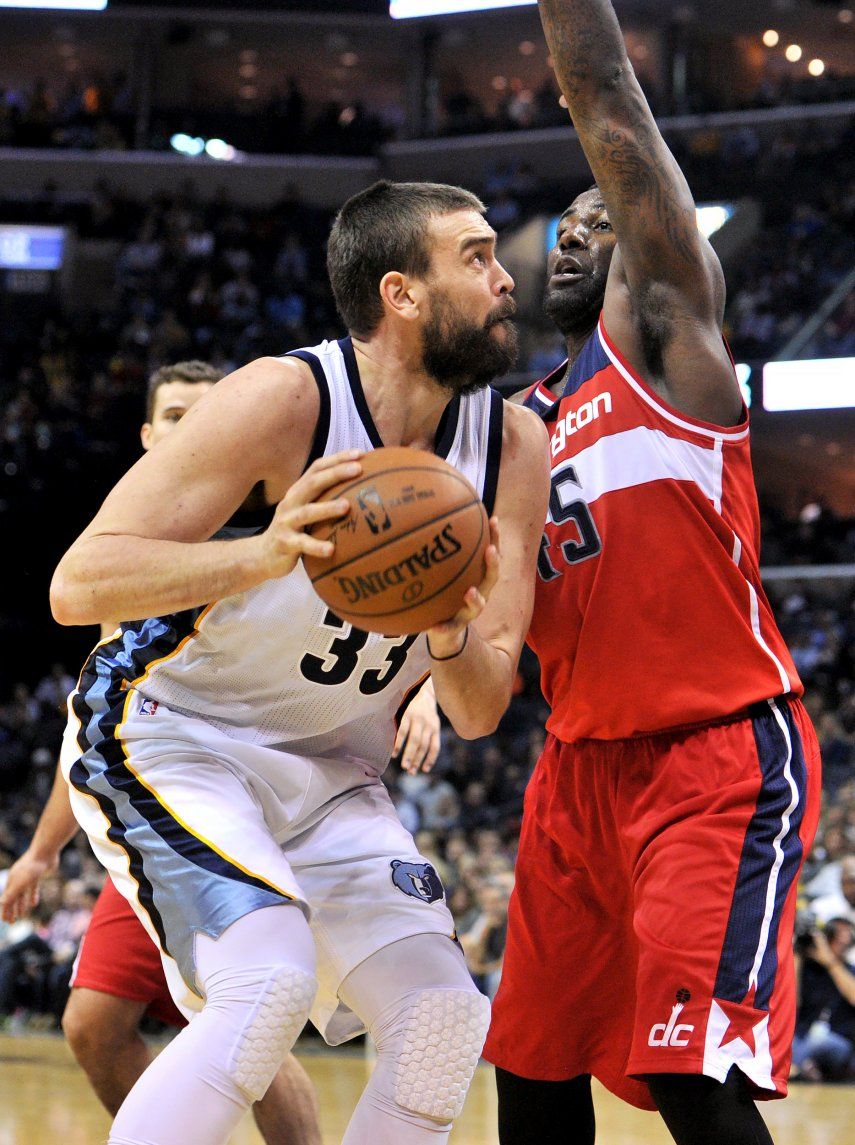 Gasol lidera victoria de Grizzlies ante Wizards