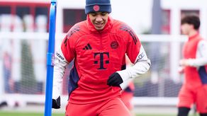 Jamal Musiala vuelve a entrenar después de grave lesión Jamal Musiala vuelve a entrenar después de grave lesión