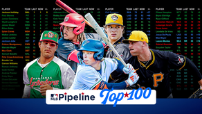 MLB Pipeline actualiza lista de mejores 100 prospectos
