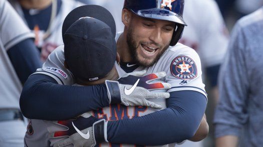 Con jonrones de Springer y Bregman, Astros se imponen