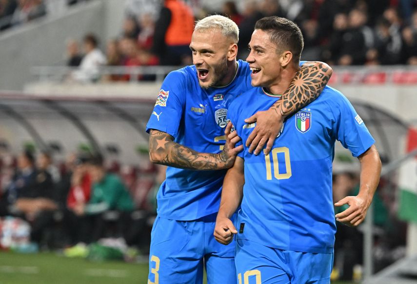 Nations League: Italia supera a Hungría y clasifica Final Four&nbsp;