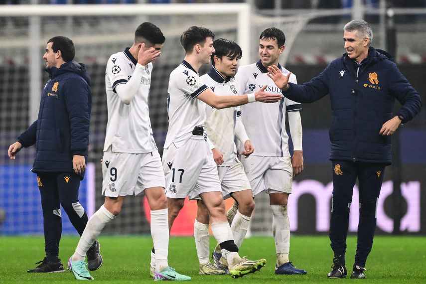 Real Sociedad segura empate com Inter e mantém liderança na Champions