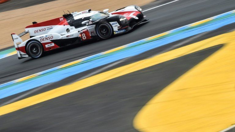 Alonso (Toyota) se felicita por el muy buen inicio en 24 Horas de Le Mans